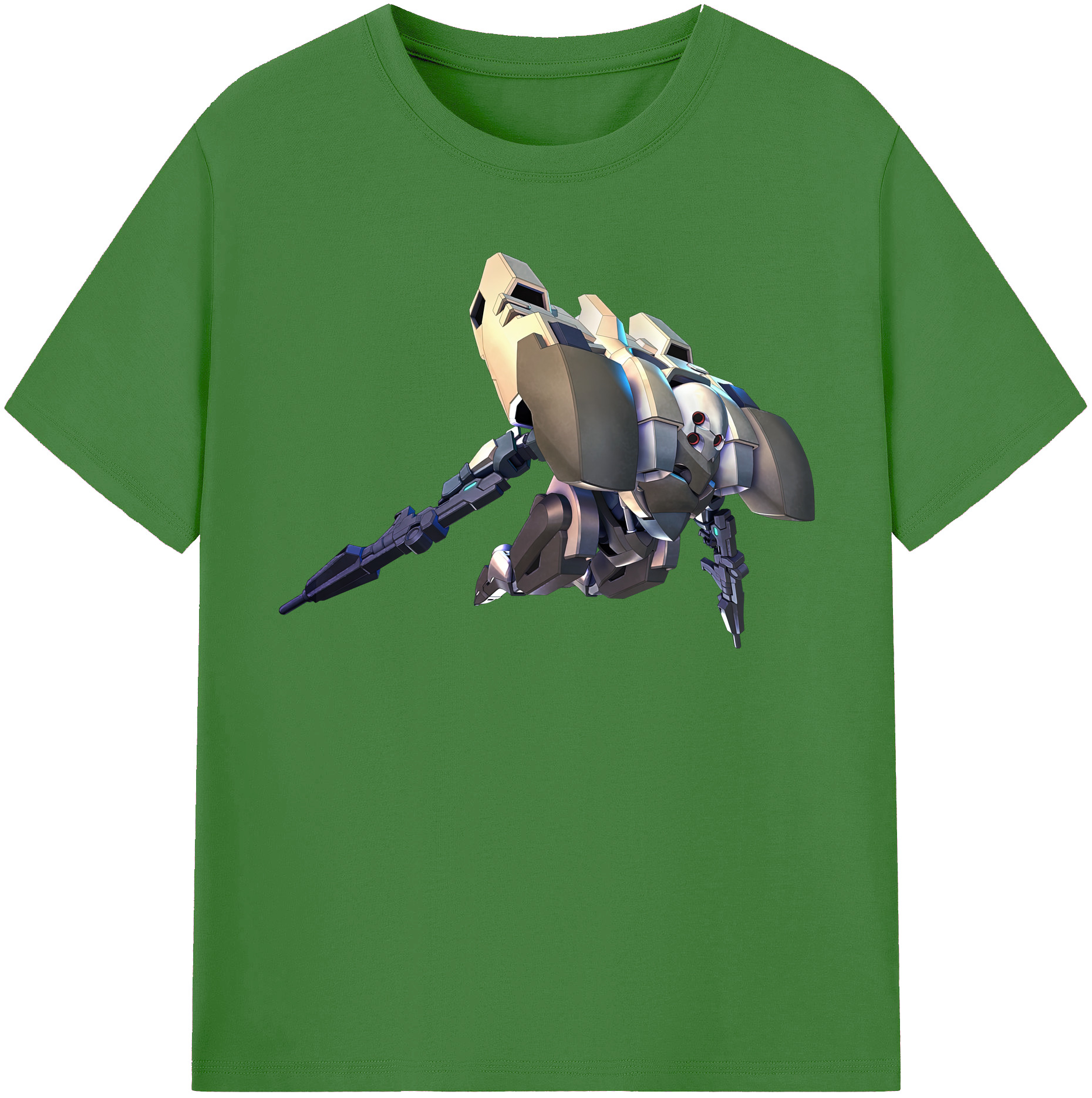 （画像用） 機動戦士ガンダム Mobile Suit Gundam レディースカジュアルプリントTシャツ（綿100％）
